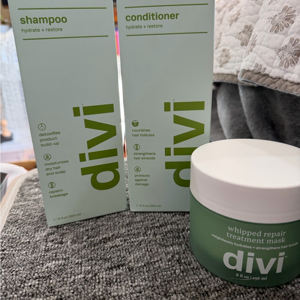 Divi Hair Care Set - all unopened